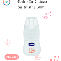 Bình sữa Chicco Sư tử nhí 60ml