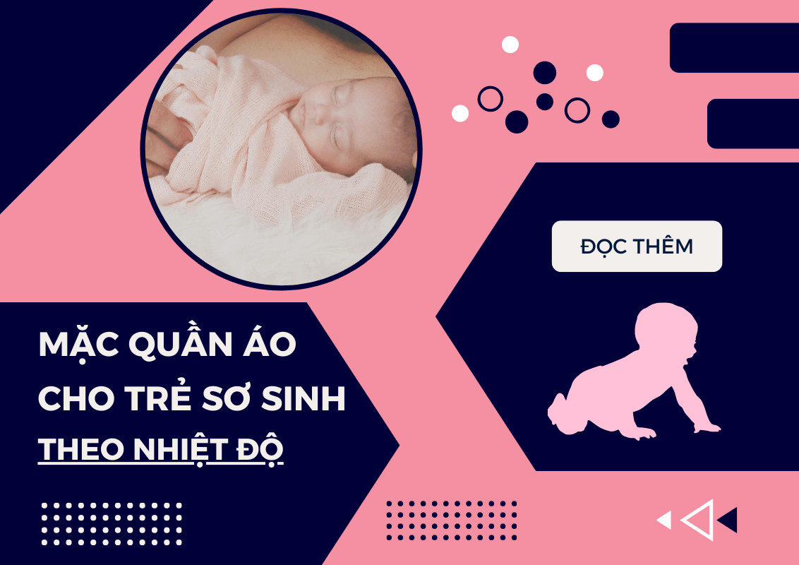 Mặc quần áo cho trẻ sơ sinh theo nhiệt độ 2