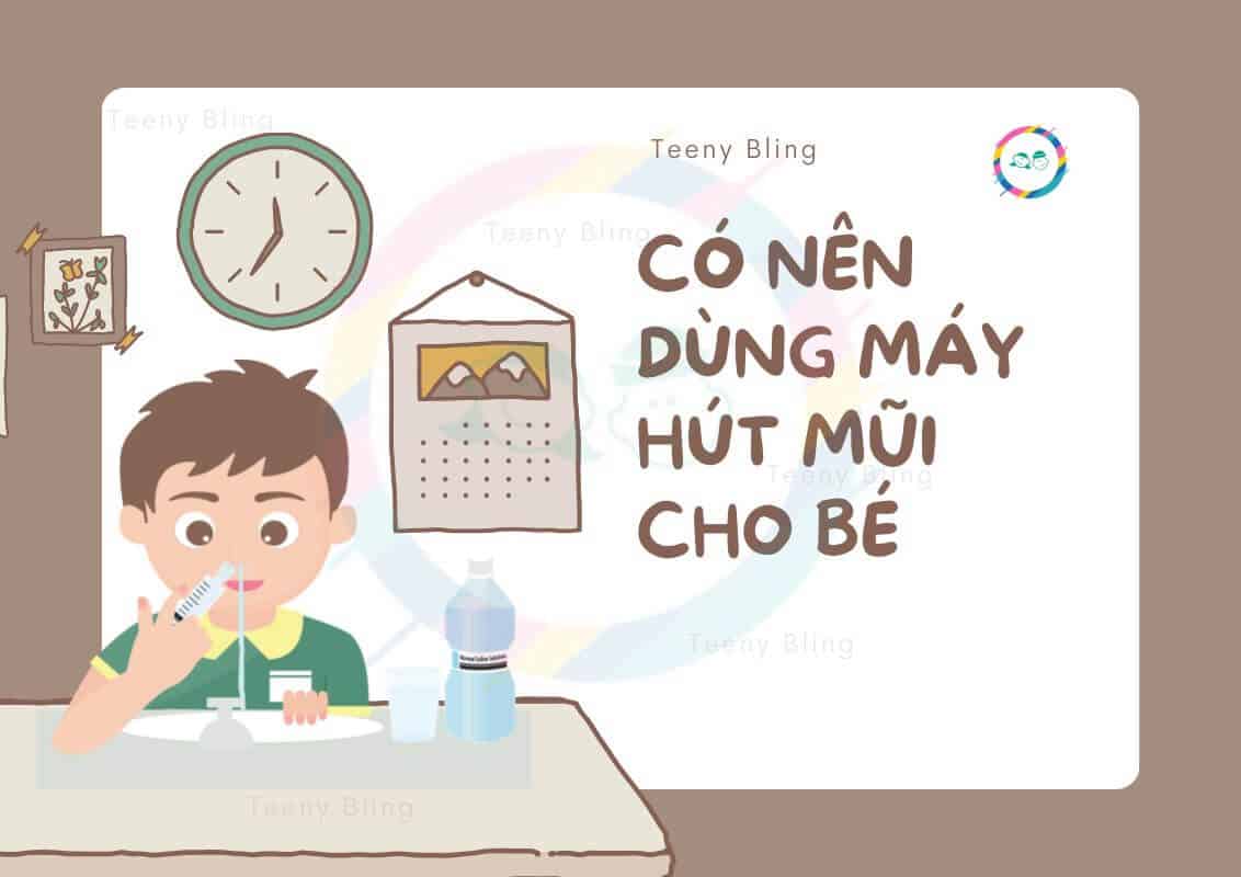 Có nên sử dụng máy hút mũi cho bé