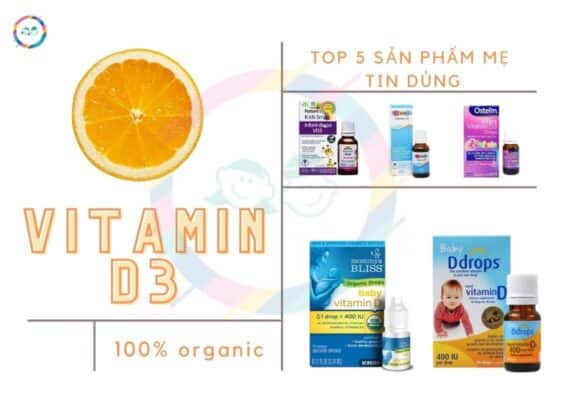Vitamin d5 cho trẻ sơ sinh